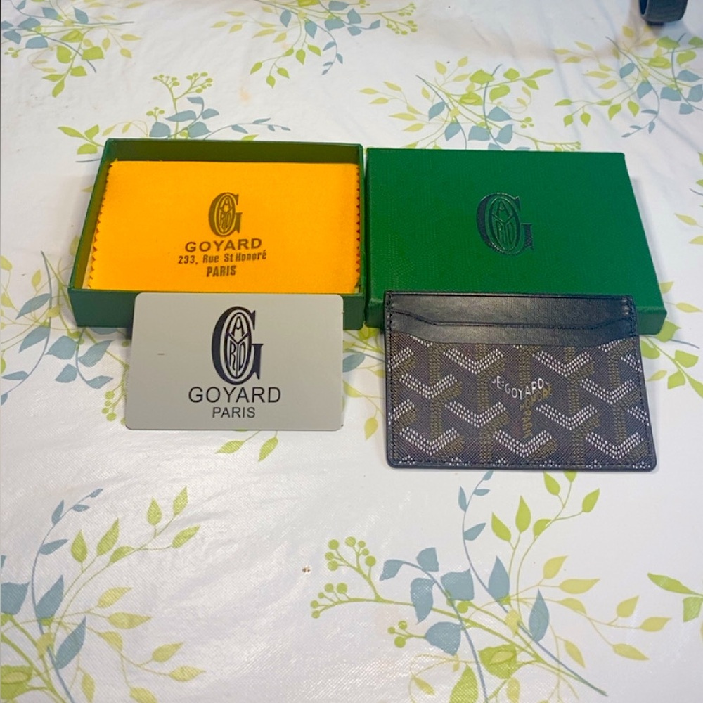 Goyard Wallet Cardholder (color black)